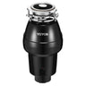 Garbage Disposal 1/2 HP Continuous Food Waste Disposer 3450 RPM 3-Bolt Connect