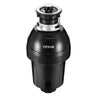 Garbage Disposal 1 HP Continuous Food Waste Disposer 3270 RPM EZ Connect Corded