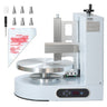 Cake Decorating Machine Cake Frosting Spreading for 4" to 12" Cake White