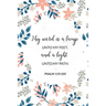 Thy Word Is a Lamp Unto My Feet, and a Light Unto My Path - Psalm 119: 105: Bible Memory Verse Guide - Practical Resource To Aid Godly Christian Women