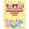Easter Gnomes Coloring Book: Easter Gift Coloring Book With Funny and Cute Gnomes, Unique Designs for Kids And Toddlers, Eggs, Chickens And Easter