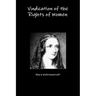 Vindication of the Rights of Women
