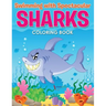 Swimming with Spectacular Sharks Coloring Book