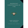 Anderson's Constitutions of 1738