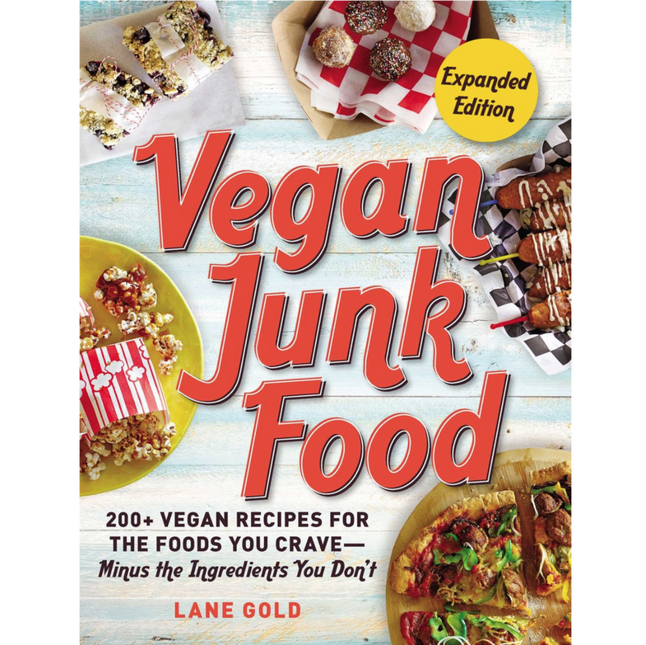 Microcosm Publishing - Vegan Junk Food: 200+ Vegan Recipes for the Foods You Crave by Quirky Crate