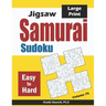 Jigsaw Samurai Sudoku: 500 Easy to Hard Jigsaw Sudoku Puzzles Overlapping into 100 Samurai Style