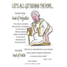 Let's All Get Behind the Pope...: End of Faith = End of Prejudice