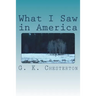 What I Saw in America