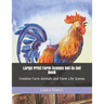 Large Print Farm Scenes Dot-to-Dot Book: Creative Farm Animals and Farm Life Scenes