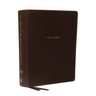 NKJV, Journal the Word Reference Bible, Imitation Leather, Brown, Red Letter Edition, Comfort Print: Let Scripture Explain Scripture. Reflect on What