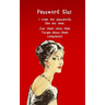 Password Slut: Internet security password with 312 sections for internet passwords for addresses and usernames, humorous cover A-Z index