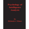 Psychology of Intelligence Analysis
