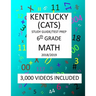 6th Grade KENTUCKY CATS, 2019 MATH, Test Prep: 6th Grade KENTUCKY COMMONWEALTH ACCOUNTABILITY TESTING SYSTEM TEST 2019 MATH Test Prep/Study Guide