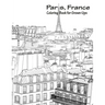 Paris, France Coloring Book for Grown-Ups 1