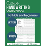 Cursive handwritting workbook for kids and beginners: Writing Practice Book - Letters, Master letters and words - Animal theme - 78 pages