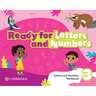 Ready, Set, Grow! Level 3 Letters and Numbers Workbook American English