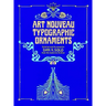 Art Nouveau Typographic Ornaments