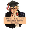 TABE 11 & 12 Math Practice Tests: 250 TABE 11 & 12 Math Questions with Step-by-Step Solutions