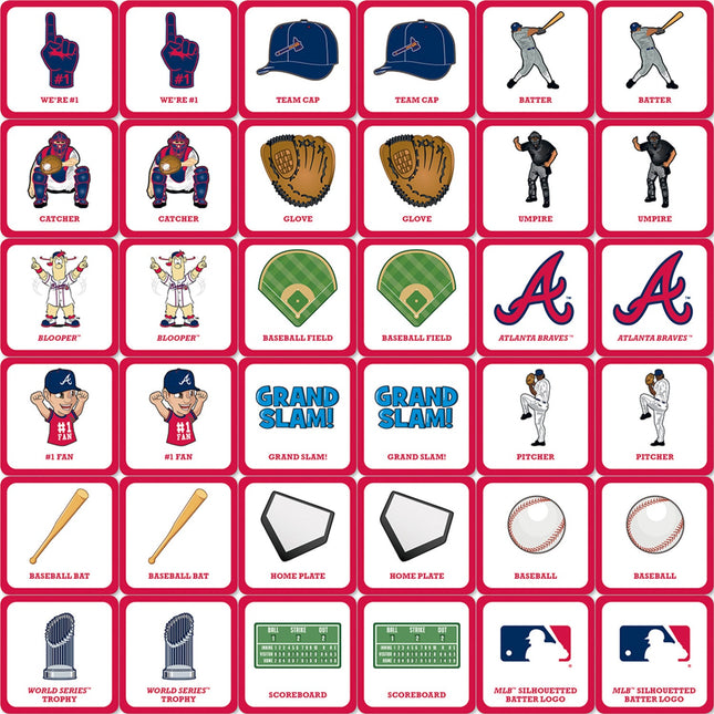 Atlanta Braves Matching Game by MasterPieces Puzzle Company INC