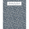 Diabetes Log Book: Record Daily Glucose Readings Two Year Blood Sugar Tracker Blue/Silver Leaf Design Note Pages and BONUS Coloring Pages!