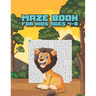 Maze Book For Kids Ages 4-8