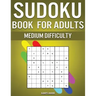Sudoku Book for Adults Medium Difficulty: 300 Sudoku Puzzles for Adults with Intermediate Difficulty