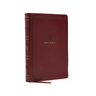 Nrsv, Catholic Bible, Standard Large Print, Leathersoft, Red, Comfort Print: Holy Bible