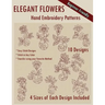 Elegant Flowers Hand Embroidery Patterns