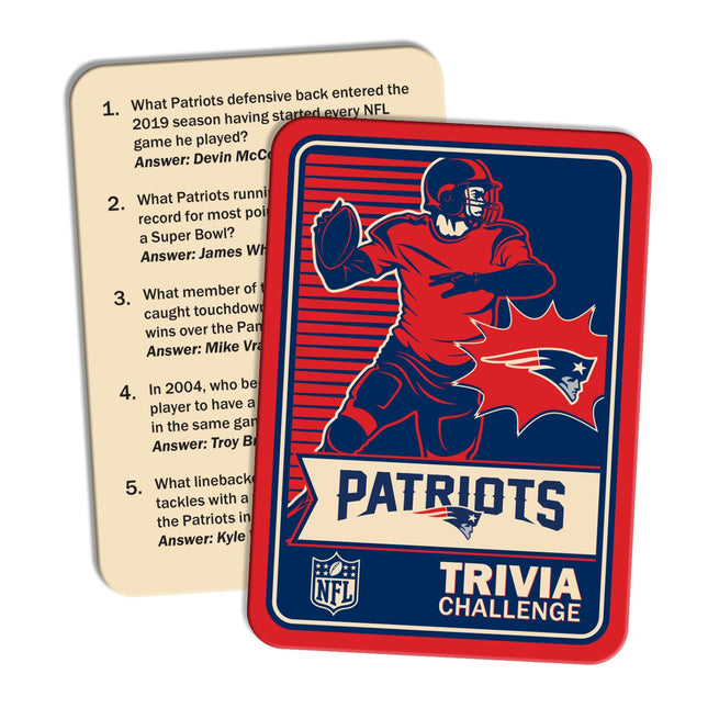 New England Patriots Trivia Challenge by MasterPieces Puzzle Company INC