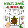 Directed Drawing For Kids: Directed Drawing Books For Kids, Learn To Draw Animals Easy Step-By-Step Drawing Guide, Following Directions Workbooks