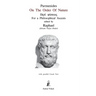 On the Order of Nature: For a Phylosophical Ascesis