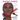 Makeup Charts - Face Charts for Makeup Artists: Black Model - ROUND face shape