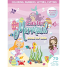 Mermaid Easter Book for Kids Coloring, Numbers, letters, Cutting 70 Pages of Fun for Your Kid BONUS Diploma Inside