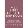MBE Bible For The Bar Exam: Comprehensive MBE questions and tutoring covering all 6 MBE subjects