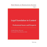 Legal Translation in Context: Professional Issues and Prospects