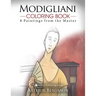 Modigliani Coloring Book: 8 Paintings from the Master