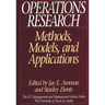 Operations Research: Methods, Models, and Applications