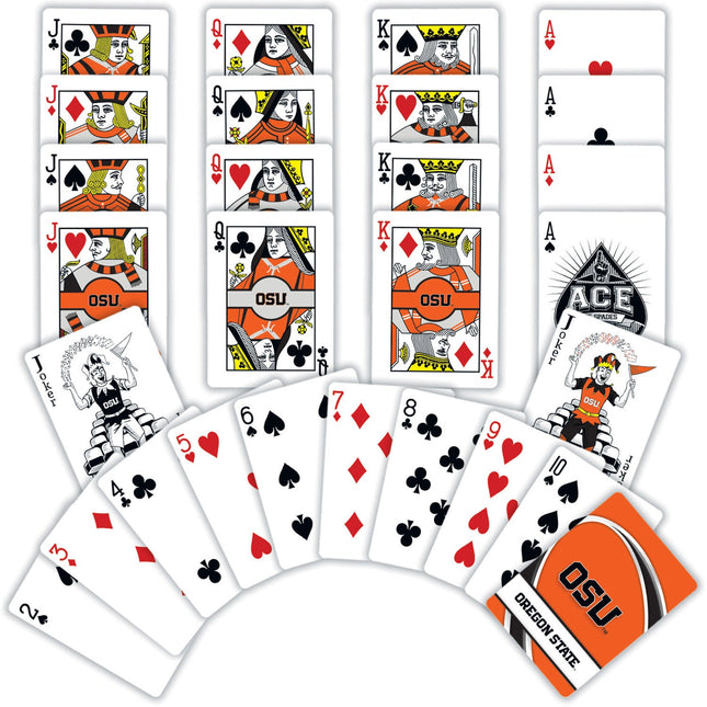 Oregon State Beavers Playing Cards - 54 Card Deck by MasterPieces Puzzle Company INC