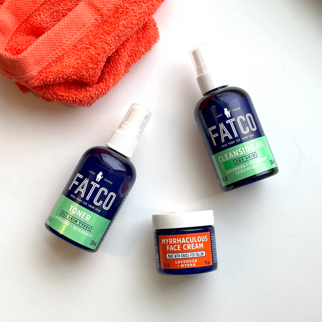 Facial Skincare Basics | Full Size, Dry Skin by FATCO Skincare Products
