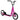Height Adjustable Kid Kick Scooter with 12 Inch Air Filled Wheel-Pink