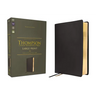 Esv, Thompson Chain-Reference Bible, Large Print, Leathersoft, Black, Red Letter