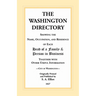 The Washington [DC] Directory, 1827: Showing the Name, Occupation, and Residence of Each Head of Family and Person in Business Together with Other Use
