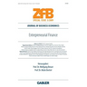 Entrepreneurial Finance