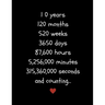 10 Years: Counting the Time I've Loved You