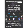 Step by step build full stack web apps in visual studio 2019 with asp.net, mysql, html, and css