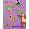 Kayla & Eli Hear Music at the Zoo: Coloring and Activity Book