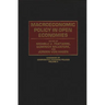 Macroeconomic Policy in Open Economies
