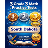 3 South Dakota SBA Grade 3 Math Practice Tests: Full-Length Test Prep with Detailed Answer Explanations