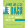 Johann Sebastian Bach: 15 Two-Part Inventions for Solo Guitar