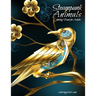 Steampunk Animals Coloring Book for Adults